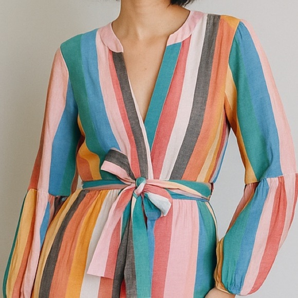 Billabong Blue and Pink Plunge Sundress - Picture 8 of 8